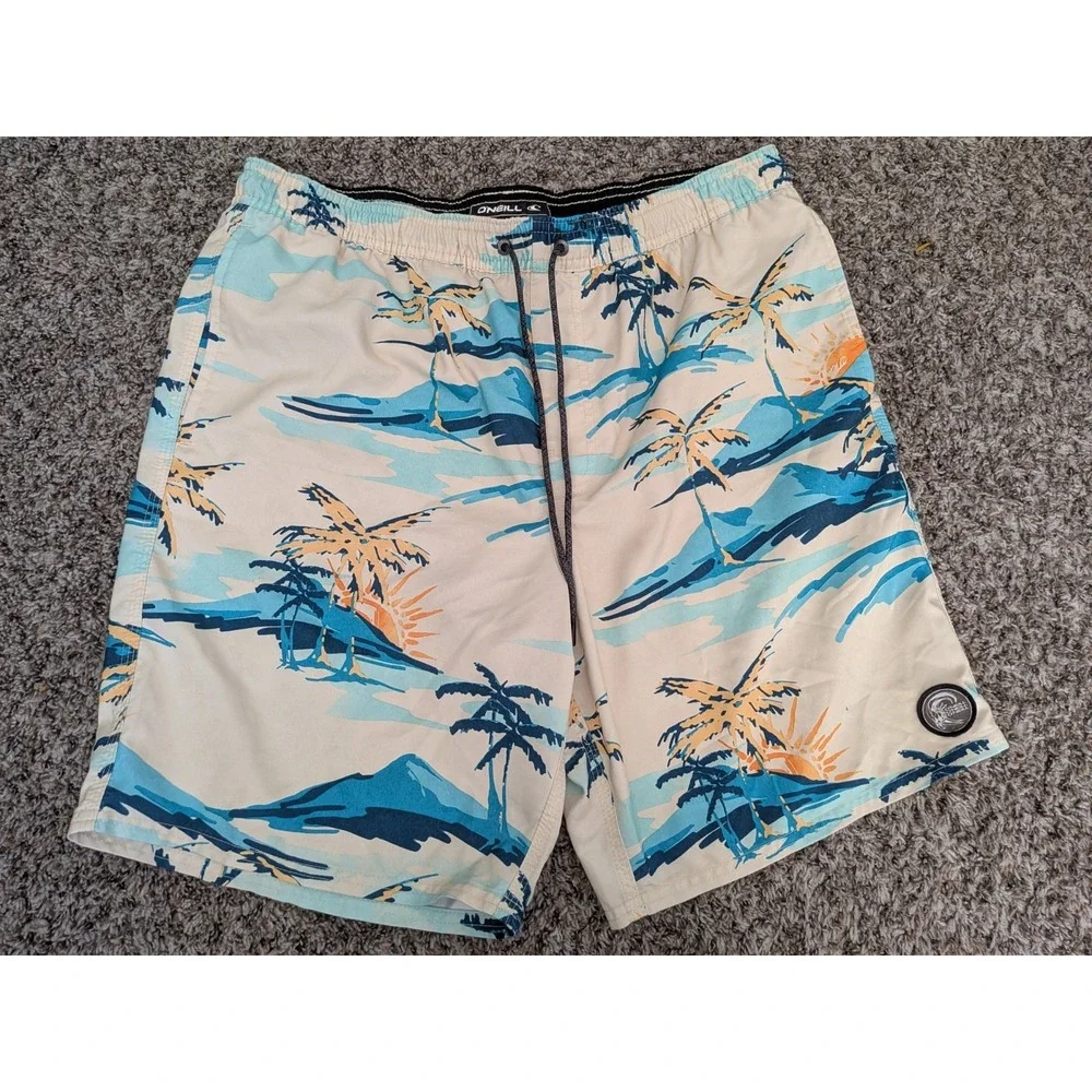 O' Neill Cruzers Trunks Swimming Shorts Size Large 32